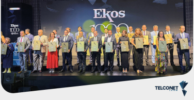 TELCONET LATAM ENTRE LAS 100 EMPRESAS MÁS RELEVANTES DEL ECUADOR SEGÚN  EKOS 1000 AWARDS 2025